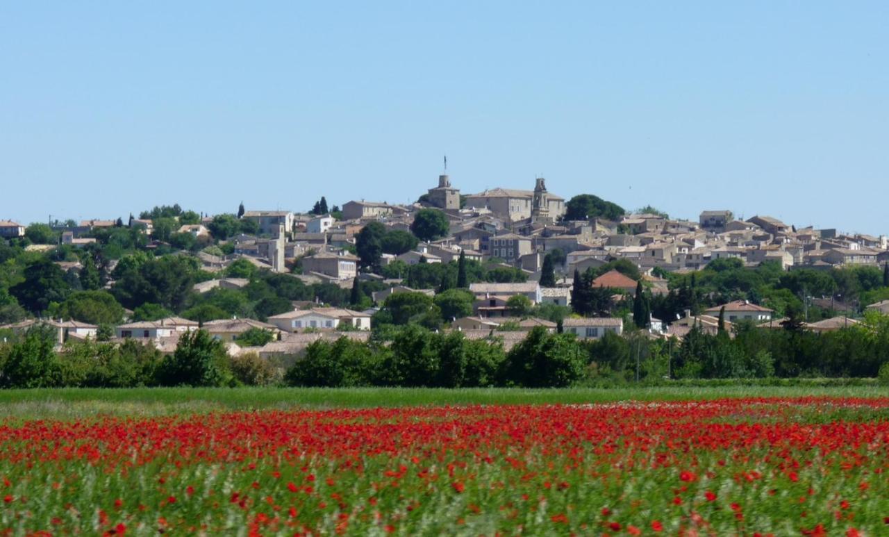 Refuge Des Lys Villa Gallargues Le Montueux Bagian luar foto